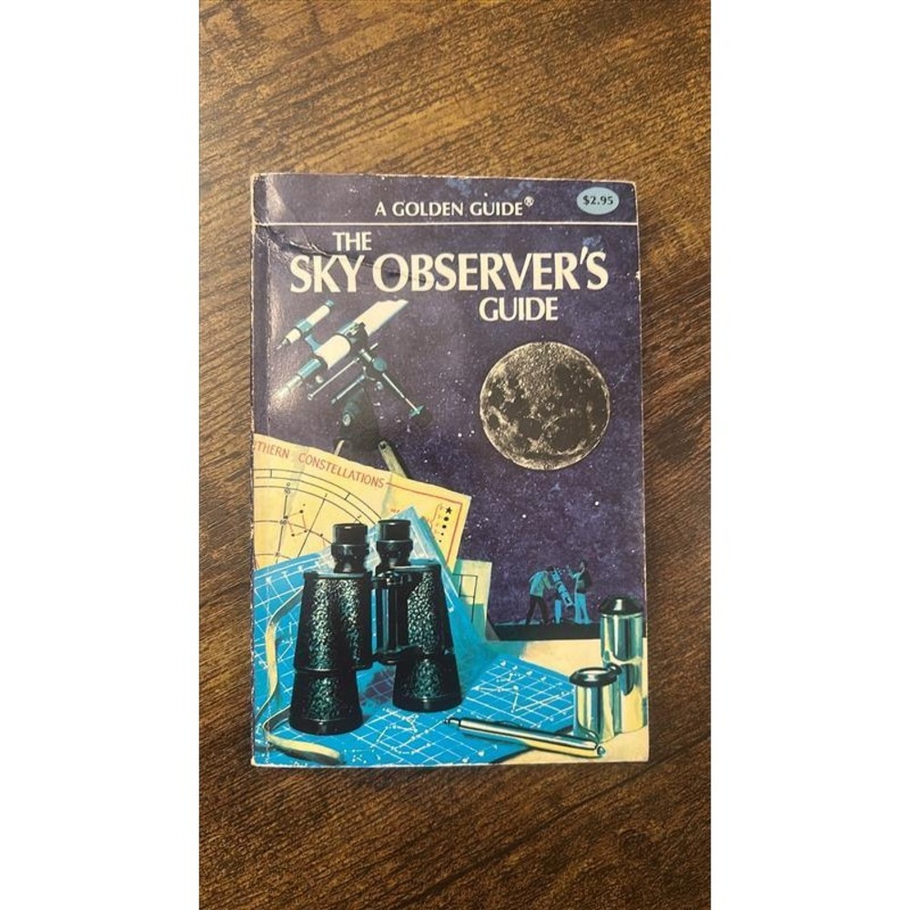 Vintage The Sky Observer's Guide A Golden Guide 1977 Astronomy Paperback Book